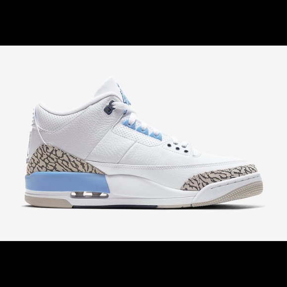 Pre Order Air Jordan 3s “unc” - Picture 2 of 3